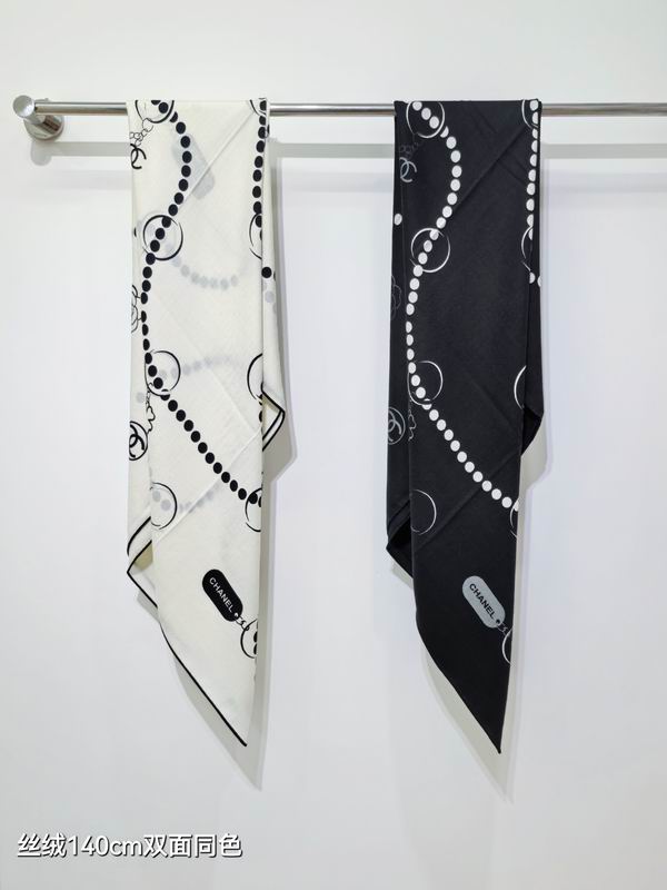 Chanel Scarf 140X140cm E082531